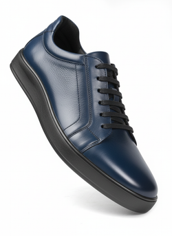 Мужские кеды V534синий CITY