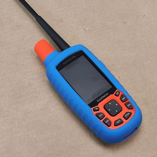 Чехол Garmin Alpha 50 / Astro 320 силикон (синий)