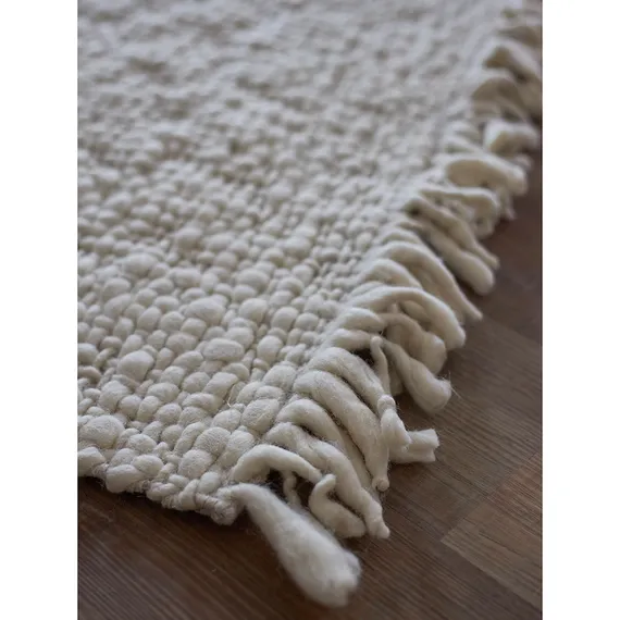 Ковер из буклированной новозеландской шерсти из коллекции Ethnic, 200х300 см