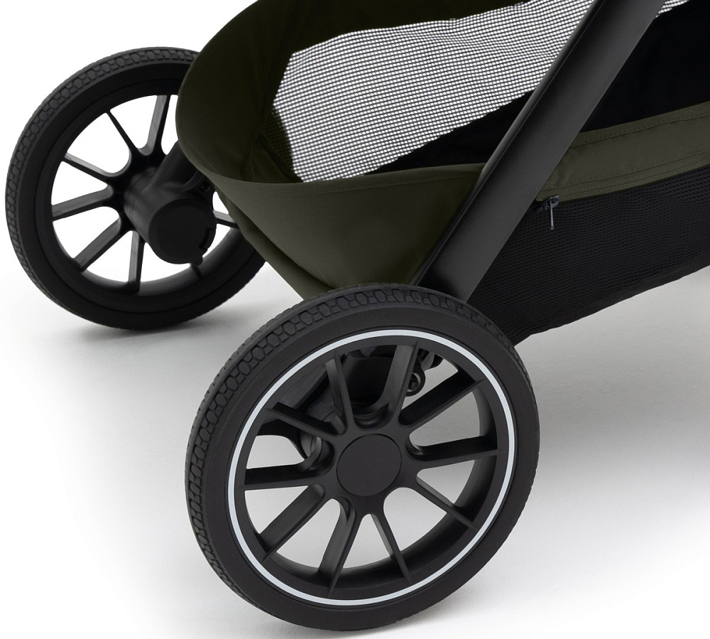 Коляска Agex Prima Pro 3 в 1 с автокреслом i-Safe S Black APF664 Green (Зеленый)