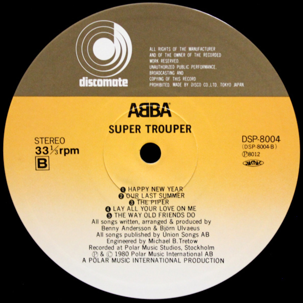 ABBA / Super Trouper (LP)