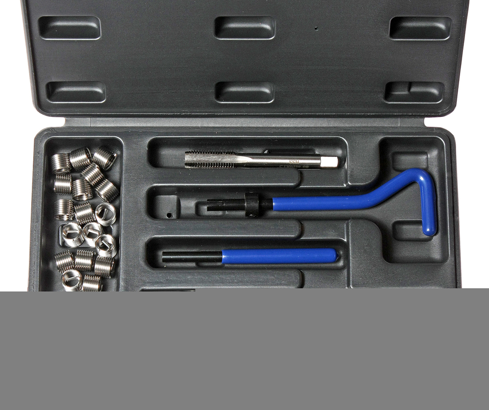 Набор инструментов и вставок для восстановления резьбы М10х1.5мм L=13.5мм 14 предметов JTC