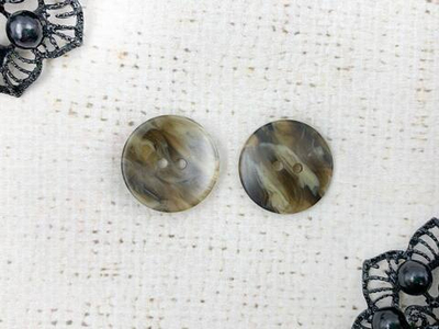 Пуговицы, d 1,8 см, 2 прокола, бежевый