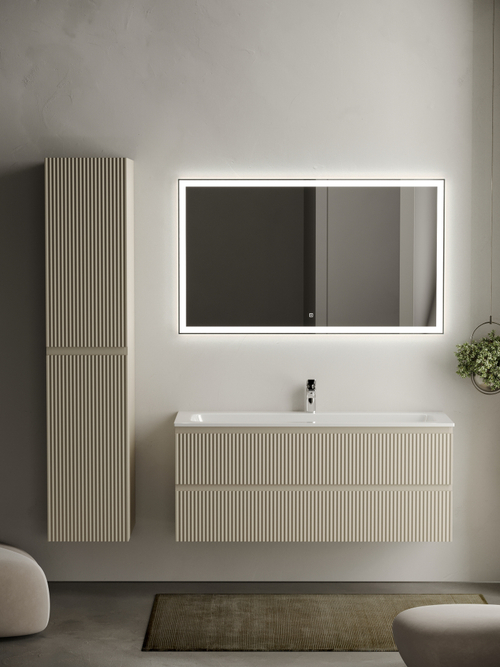 Тумба с раковиной Sancos Snob R 120 см SNR120CE beige soft