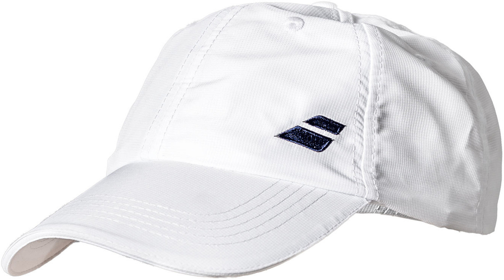 Теннисная кепка Babolat Basic Logo Cap - white/white