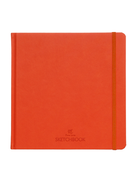 Скетчбук для акварели Fine Line 190х190 32 л. книжный переплет, сшивка