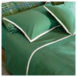 Постельное белье Hellen (200 x 220 см) Green/Bianco
