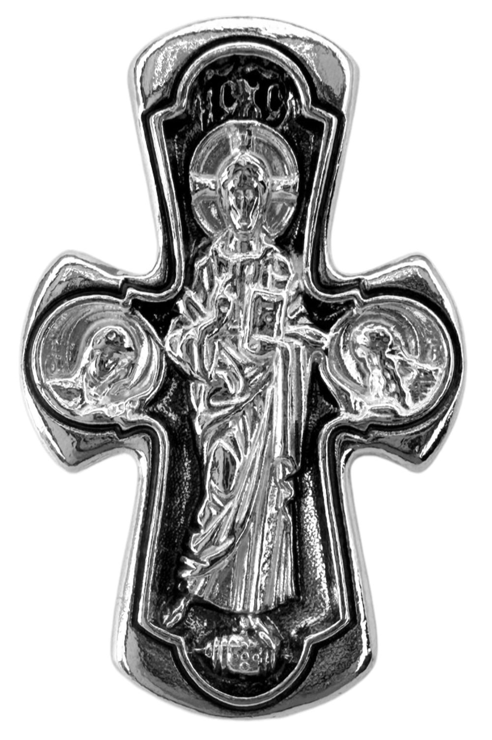 Крест "Деисус. Божия Матерь «Никопея». Иоанн Креститель"