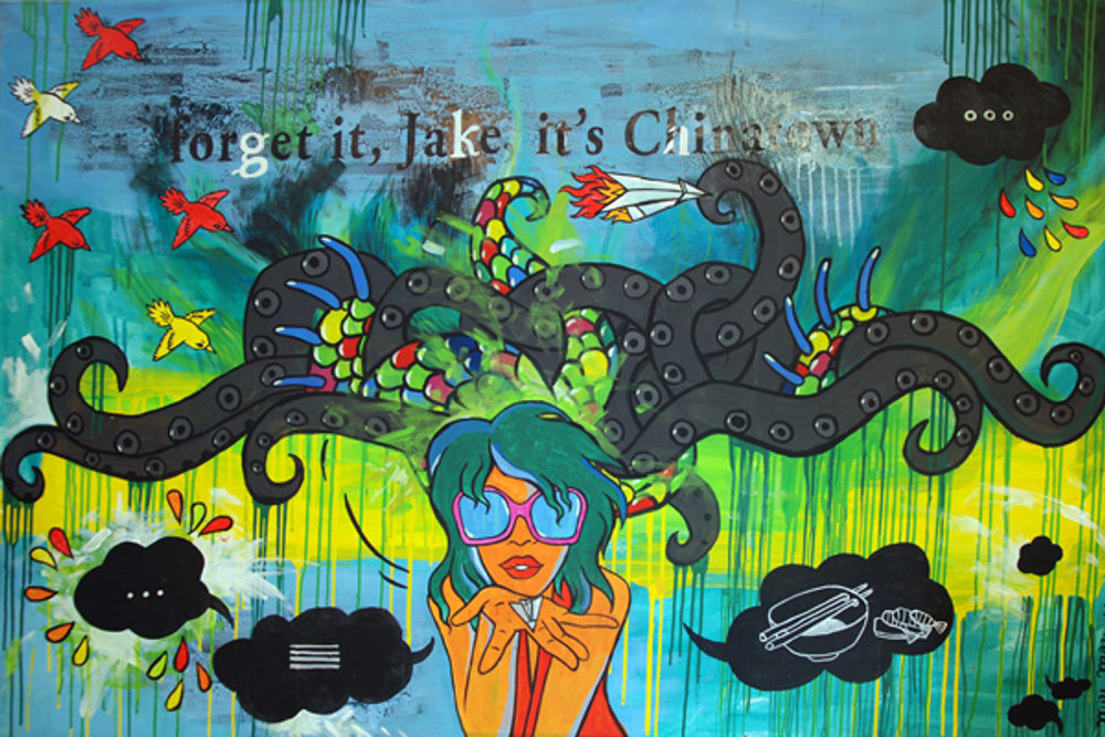 Репродукция в рамке  Forget it, Jake, it's Chinatown