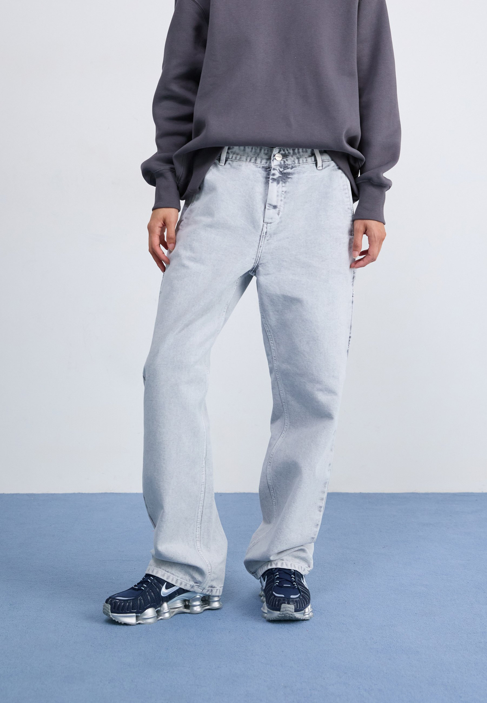 Carhartt WIP Тканевые брюки - Серый