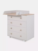 Комод RANT "ELSA PRO" с органайзером 80 см. 4 ящика (арт.125) Crystal Beige