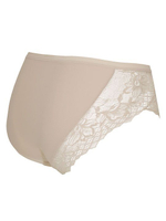 Трусики-слип со средней линией талии Charlize (Размер: S) (Цвет: молочный)