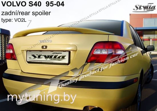 Спойлер на багажник для Volvo S40