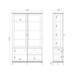 Витрина CR170