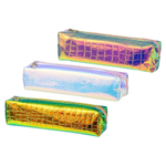 Пенал-косметичка Basir без наполнения, 19.5*5*4.5 см, серия "Кожа", хамелеон, одинарный