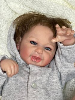 Кукла Реборн мягконабивная 50см в пакете (FA-243)