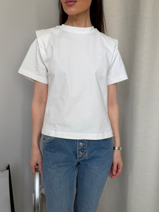 Хлопковая футболка Isabel Marant, S