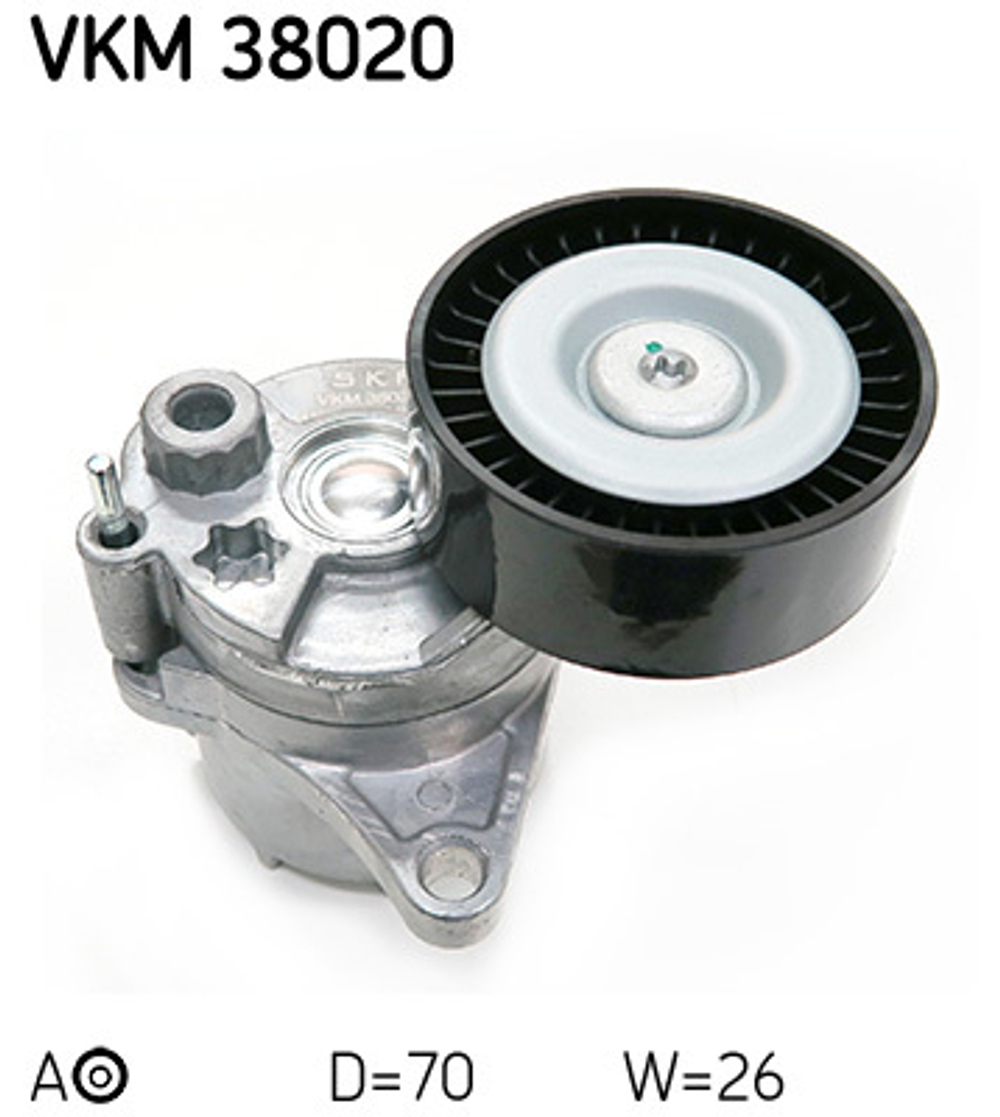 SKF - VKM38020-SKF - Belt Tensioner, V-ribbed belt