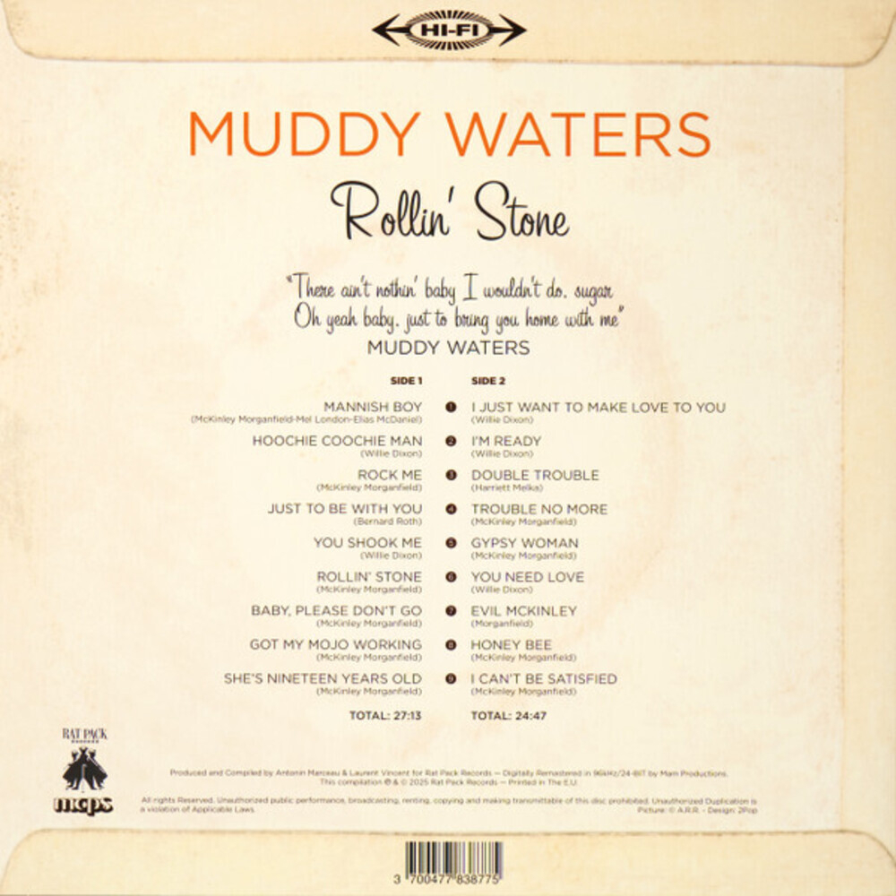 Muddy Waters / Rollin' Stone (Limited Edition)(Coloured Vinyl)(LP+CD)