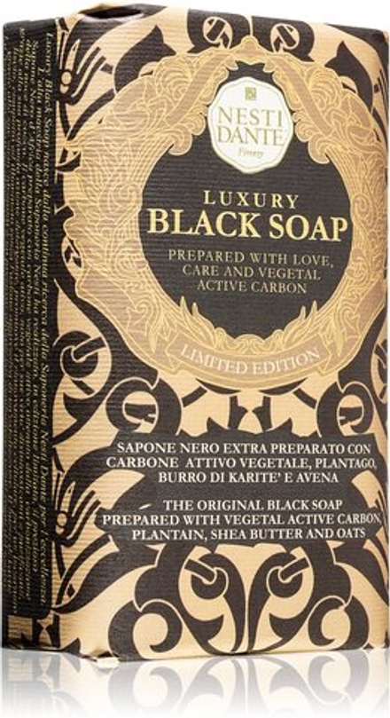 Nesti Dante Luxury Black - черное мыло /   250  g  / GTIN 837524002667