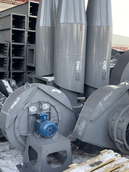 Дымососы с ходовой частью ДН15Х-750 об/мин