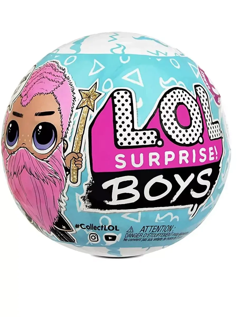 Кукла Лол Сюрприз мальчик Lol Boys в шаре оригинал