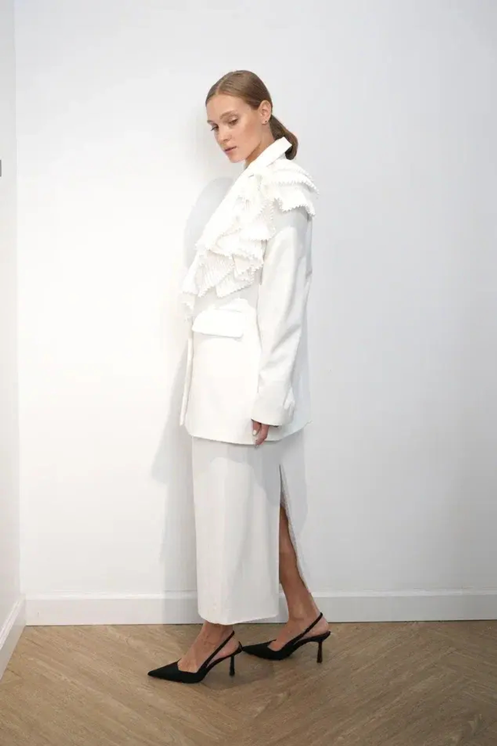 Пиджак "Выше нос" в зефире