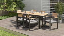 Обеденная группа из алюминия TOPA L