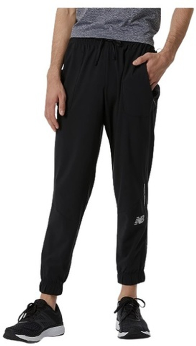 Мужские теннисные штаны New Balance Impact Run Pant - black