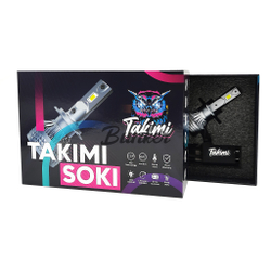 Светодиодные автомобильные LED лампы TaKiMi Soki H1 5500K 12/24V