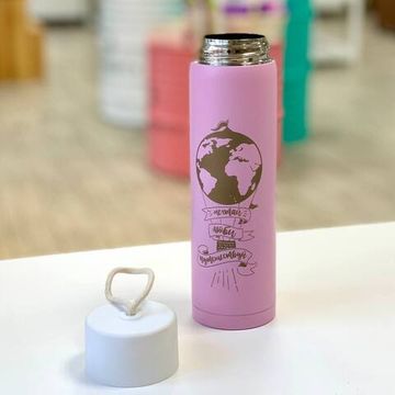 Термос "Мечтай, люби, путешествуй", 350 мл