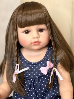 Кукла Реборн виниловая 55см в пакете (FA-125)