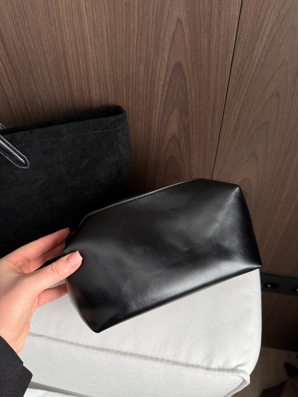 Сумка из эко замши