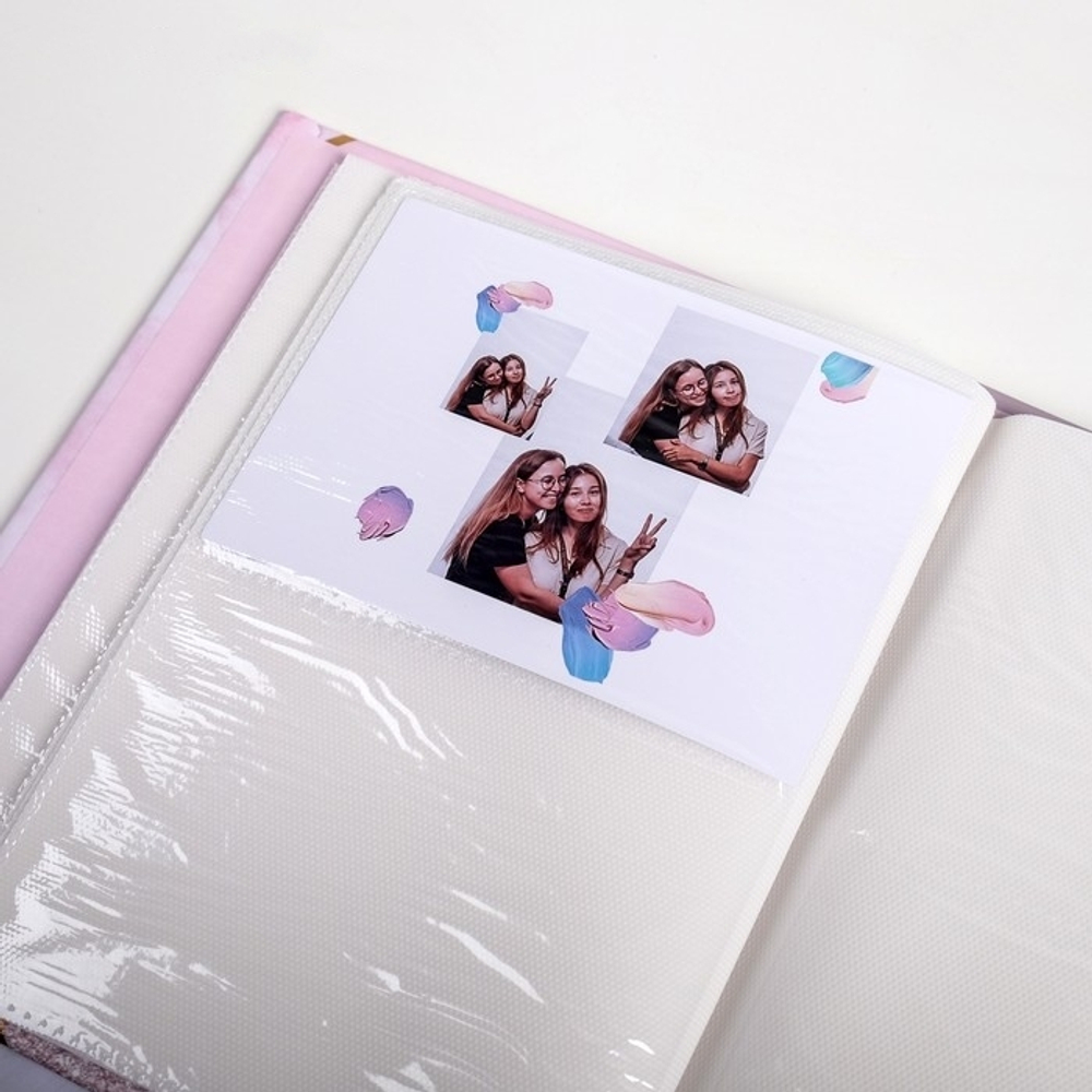 4641433 Фотоальбом Shine Bright 200 фото, 25,5х18х5 см