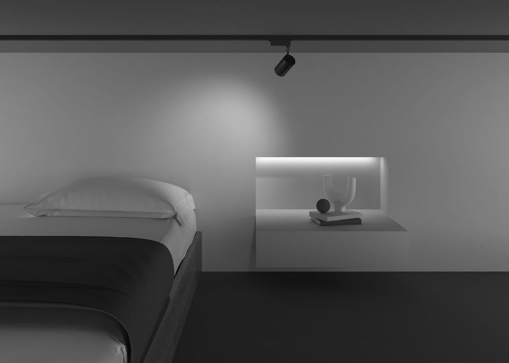 Трековый светильник Maytoni Technical TR003-1-6W3K-W-B