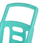 Коляска пластмассовая, бирюзовая RRB-113 (32*28*48 см)