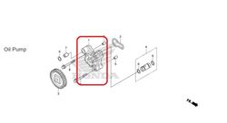 15100-KYJ-900. PUMP ASSY., OIL. Honda CBR250, CBR300, CRF250L-M-RL, CRF300L-RL