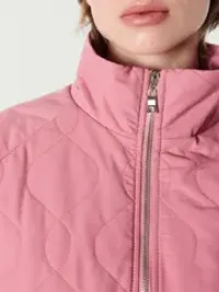 Куртка демисезонная стеганая "Розовые мечты" женская