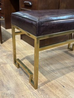 Банкетка "Теннесси" коричневая