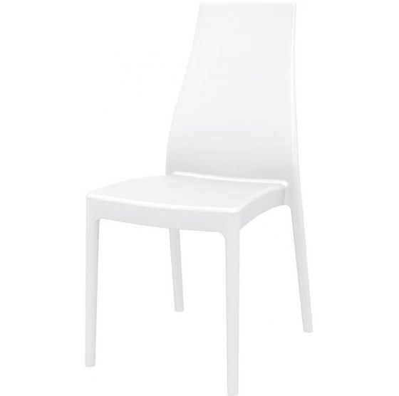 Белый пластиковый стул Miranda | Siesta Contract | Турция