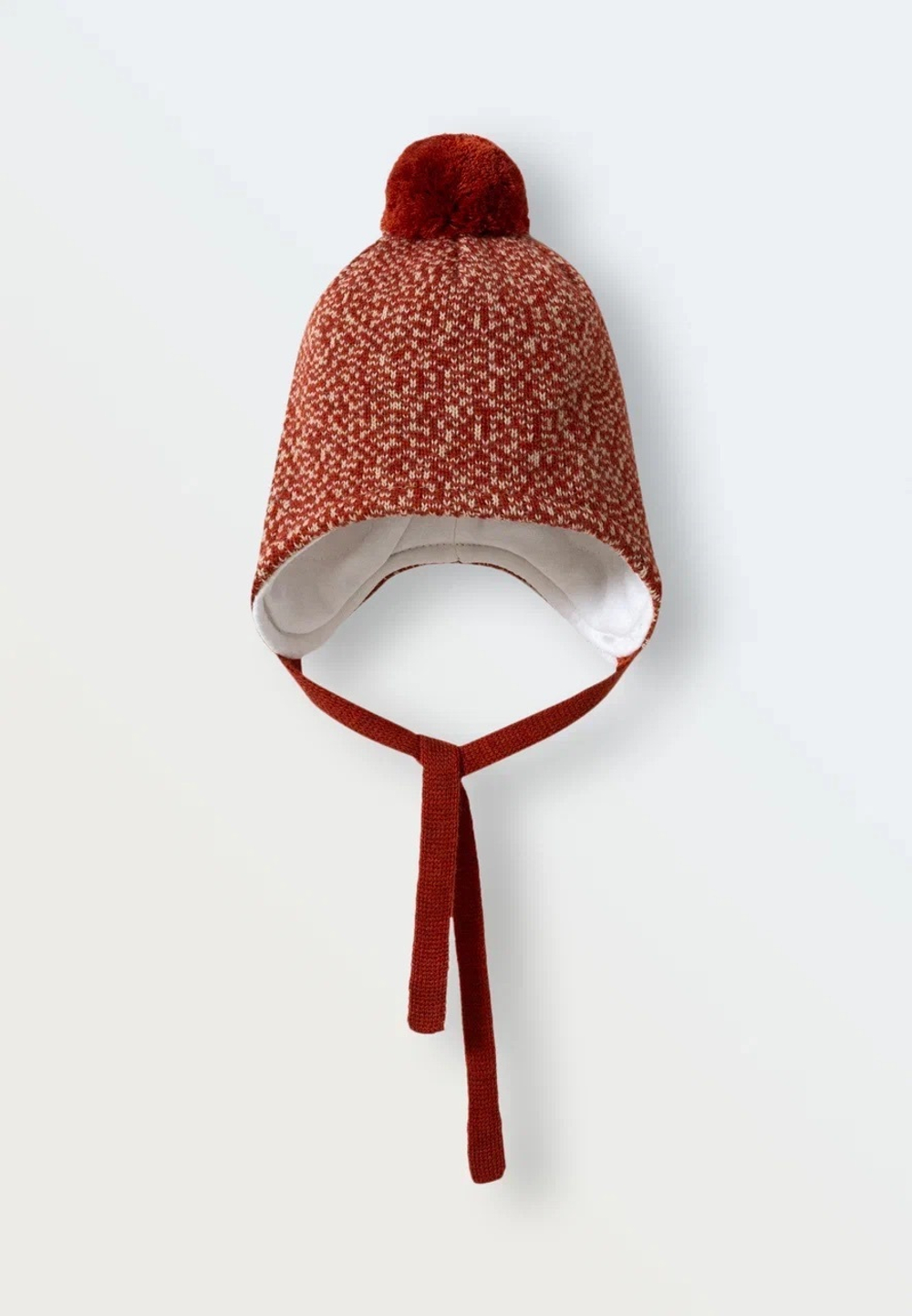 Зимний комплект шапка с манишкой