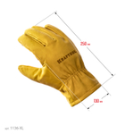 KRAFTOOL EXTREM, XL (10) кожаные рабочие перчатки (1136-XL)