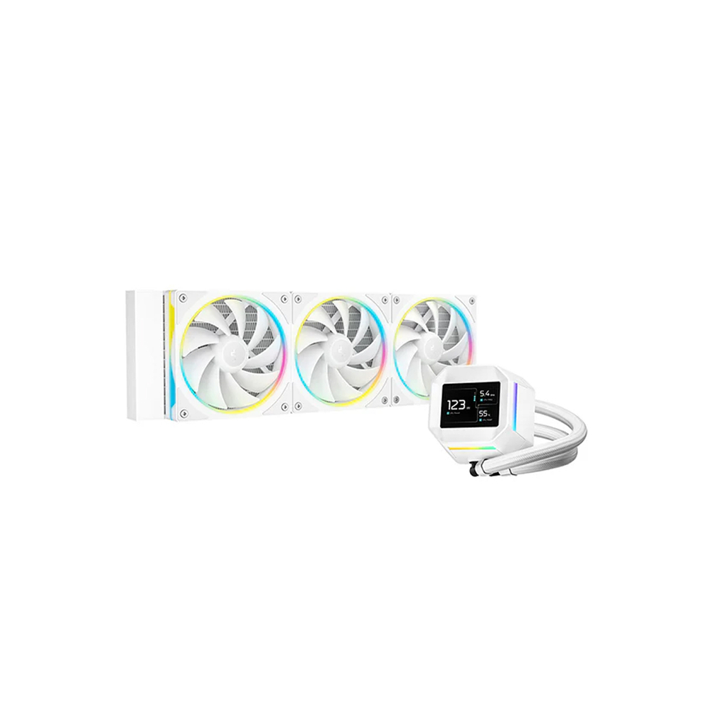 Кулер с водяным охлаждением Deepcool LM360 WH