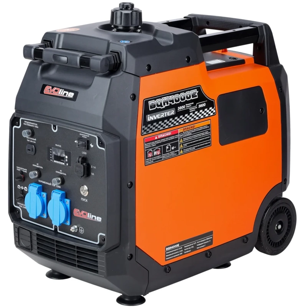 EVOline BQH 4000 E генератор бензиновый инверторный (Zongshen) 1T90DFQ41EVO
