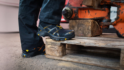 Ботинки Haix  Black Eagle Safety 40.1 mid/black-orange