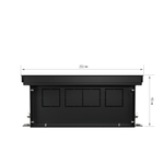Конвектор внутрипольный Royal Thermo ATRIUM-110/250/1900-DG-U-DB