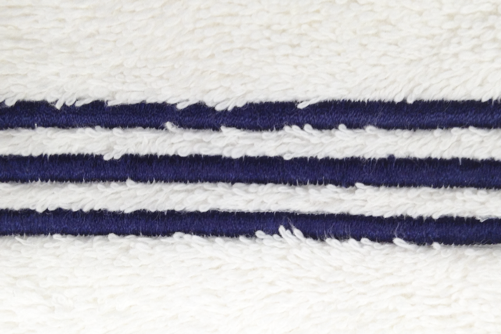 Полотенце 70х140 L'appartement Toscana с синими полосками слоновой кости