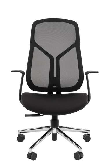 Офисное кресло Chairman CH588 черный пластик, черный