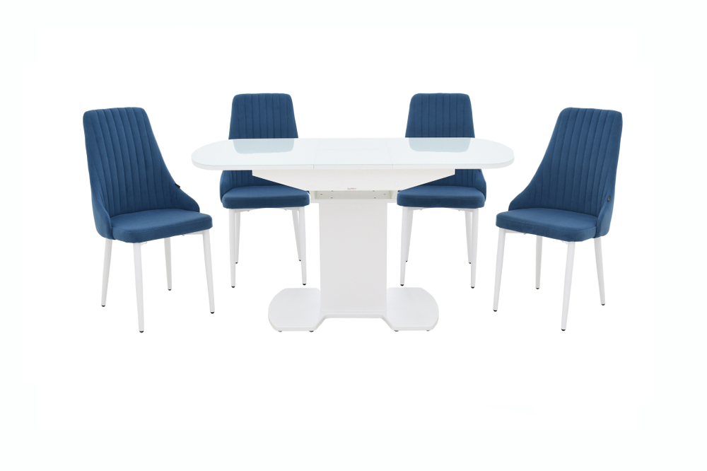 Обеденная группа Аврора Корсика/Стул Аврора Боне (100292, 102130)