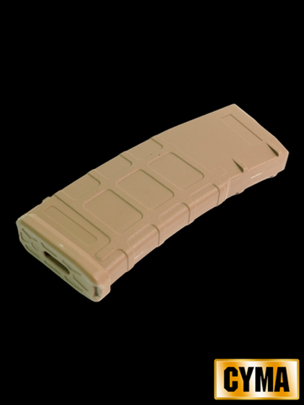Магазин механический Cyma для М-серии Magpul на 160 шаров (M127A). Desert